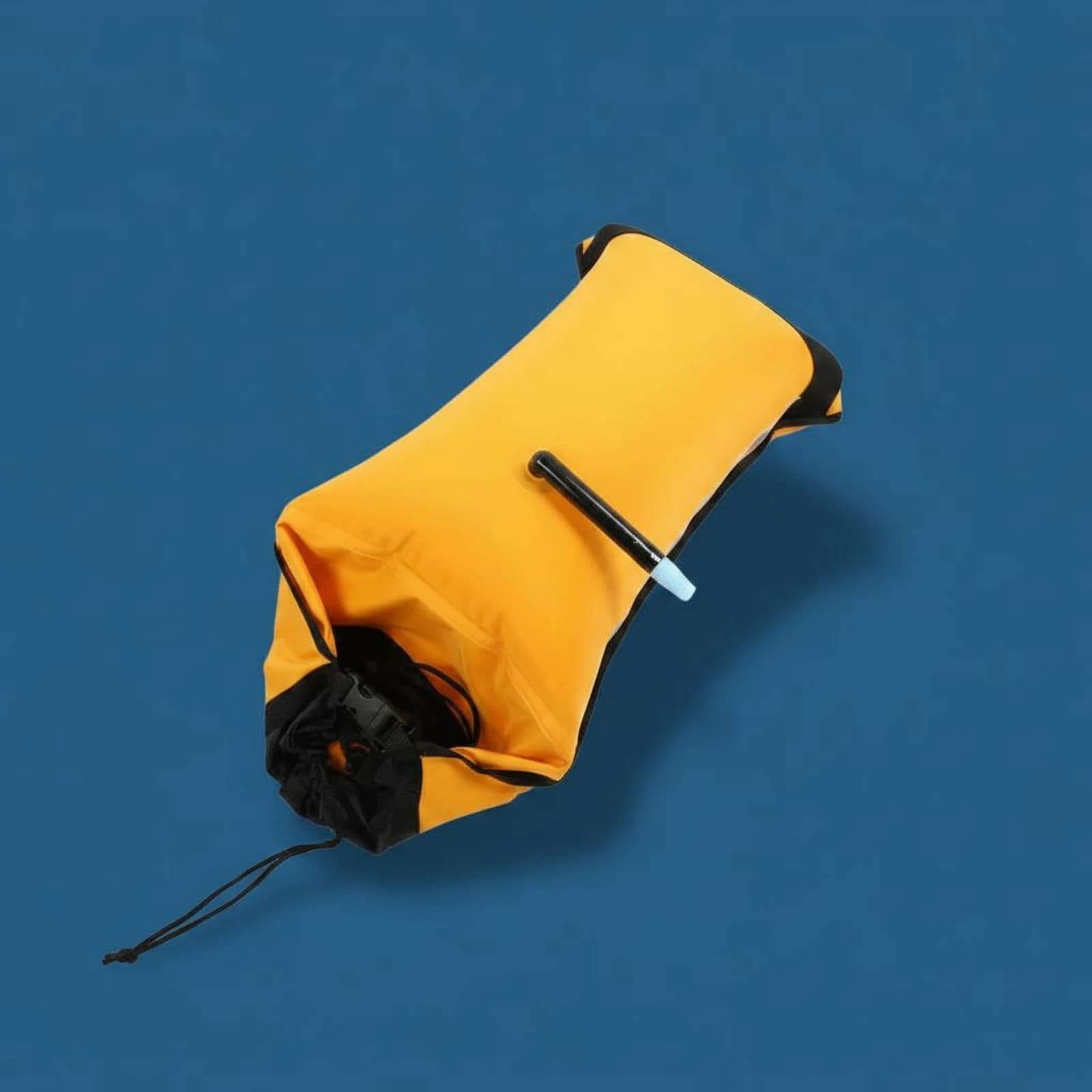 Kayak Paddle Buoyancy Bag Buoyant Inflatable Paddle Buoyancy Water Sports Gear Wear-Resistant Nylon Quick-Release Buckles