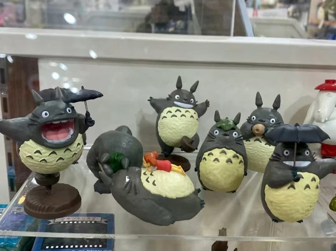 Spot Film Anime Drago Cat Shark Scene Handmade blind box Doll Career Doll Auto Table Ornament Surprise Gifts for Kids