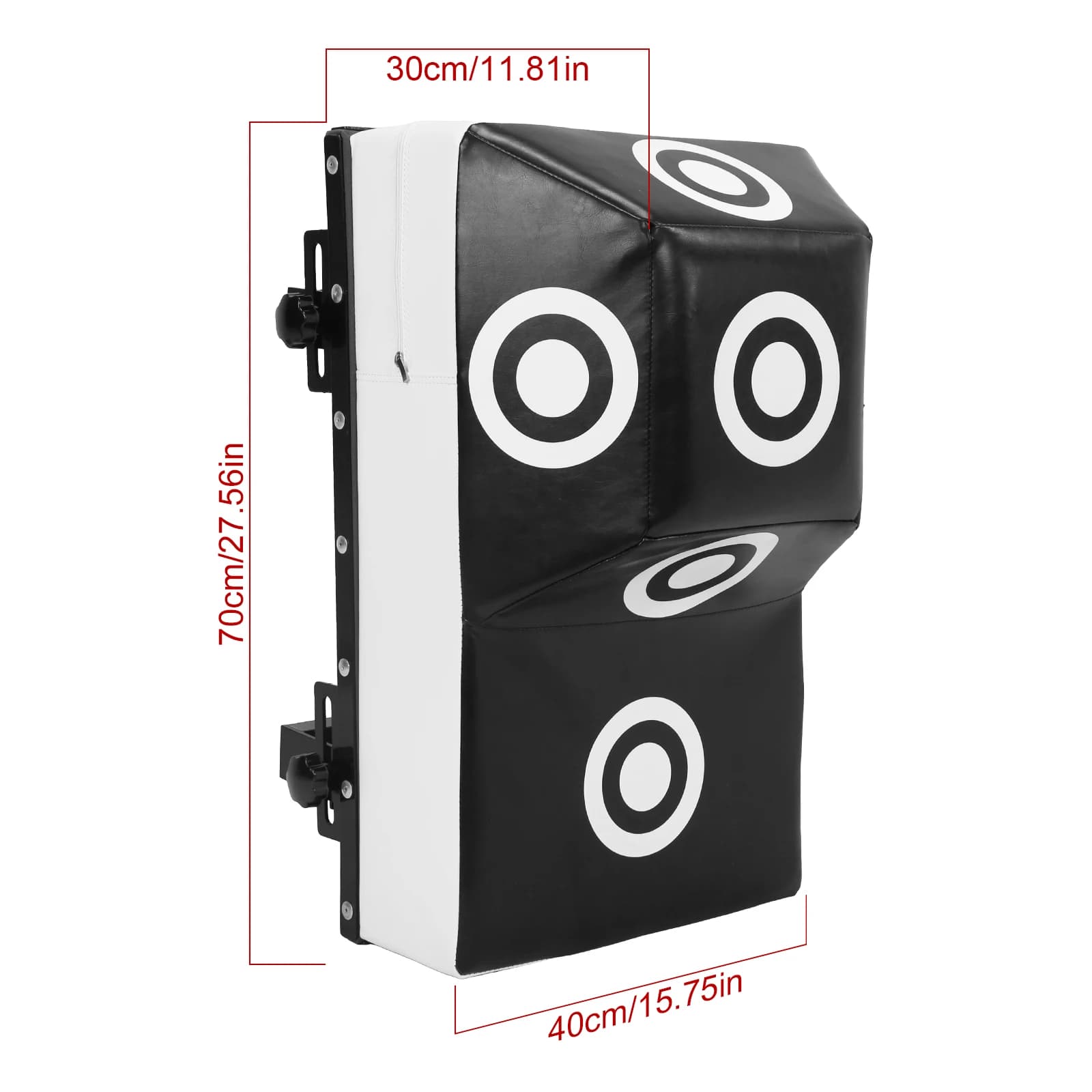 Wall Mount Uppercut Boxing MMA Training Punching Target with Marking Points Punching Bag Target High Density Foam for Home Gyms