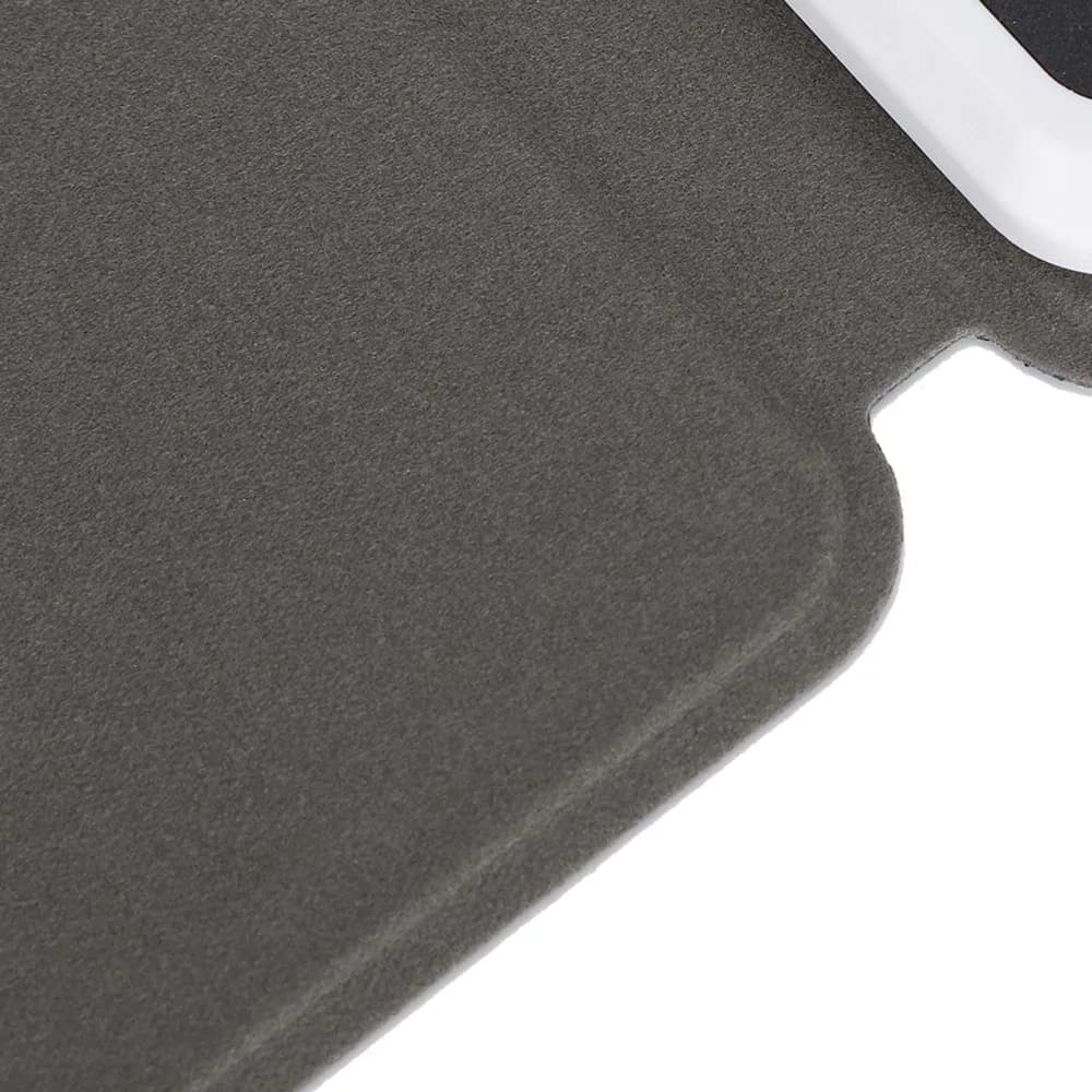 Black LCD Writing Tablet Small with Leather Sleeve Drawing Board Lightweight Light-Powered Handwriting Pad