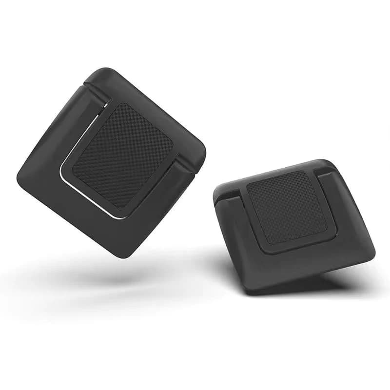 1 paio di supporti per Laptop supporti per Notebook supporti per Laptop invisibili universali Mini supporti per Notebook da tavolo in plastica barra di supporto