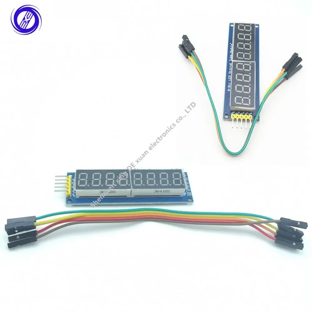 Module Display LED MXW 7 segments 4 bits 8 bits 0.36 inch digital tube anode 595 driver card for Arduino 3,3-5 V