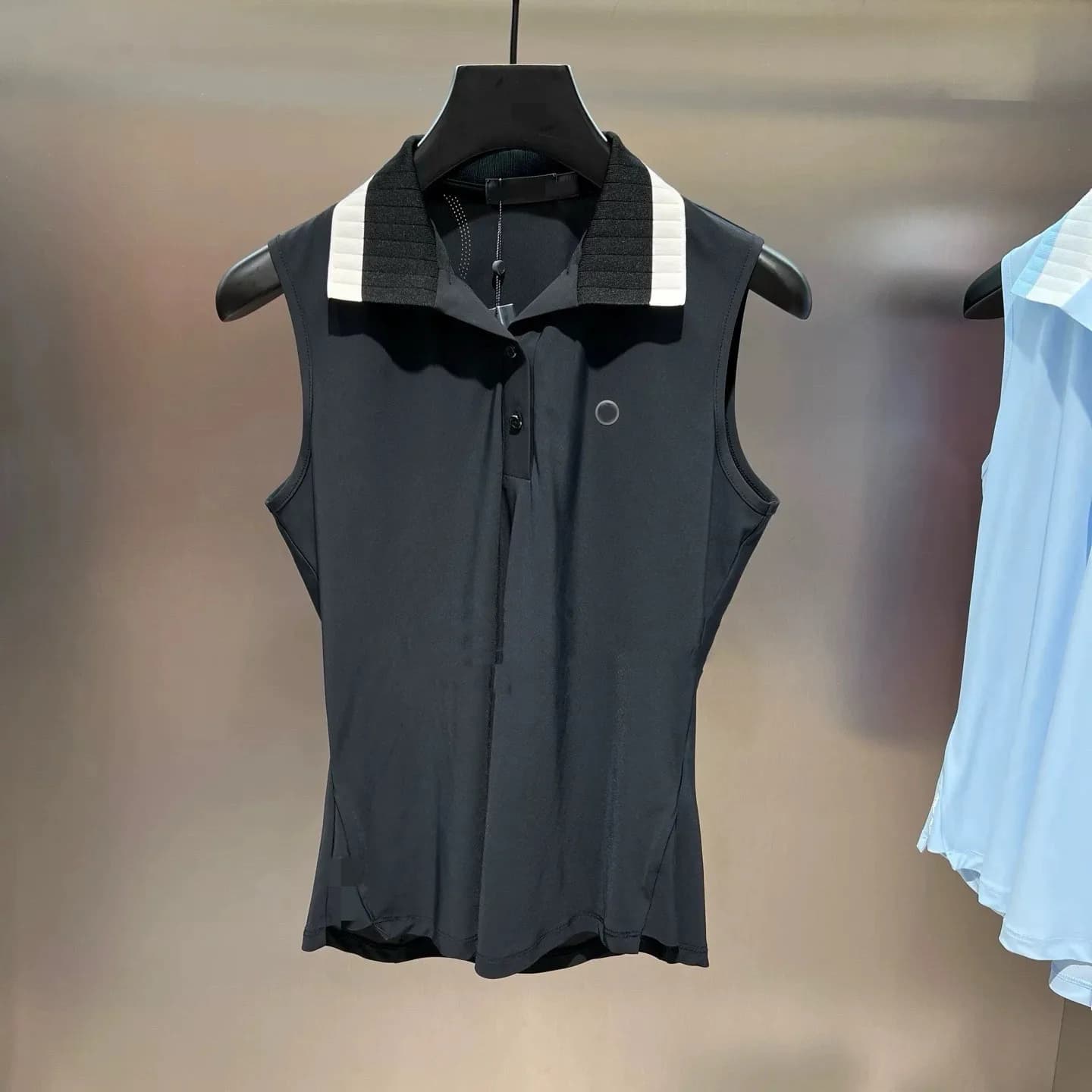New Women Ice Silk Golf Vest Sleeveless High Stretch Cooling Sports Top Fashion Casual Elegant Tennis Polo Shirts 2026