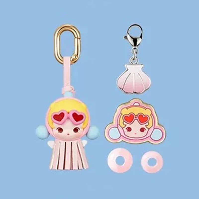 POPMART POP BEAN Island Vacation Series Decorative Accessory Genuine Blind Box Toys Kawaii Anime Action Figure Surprise Mystery