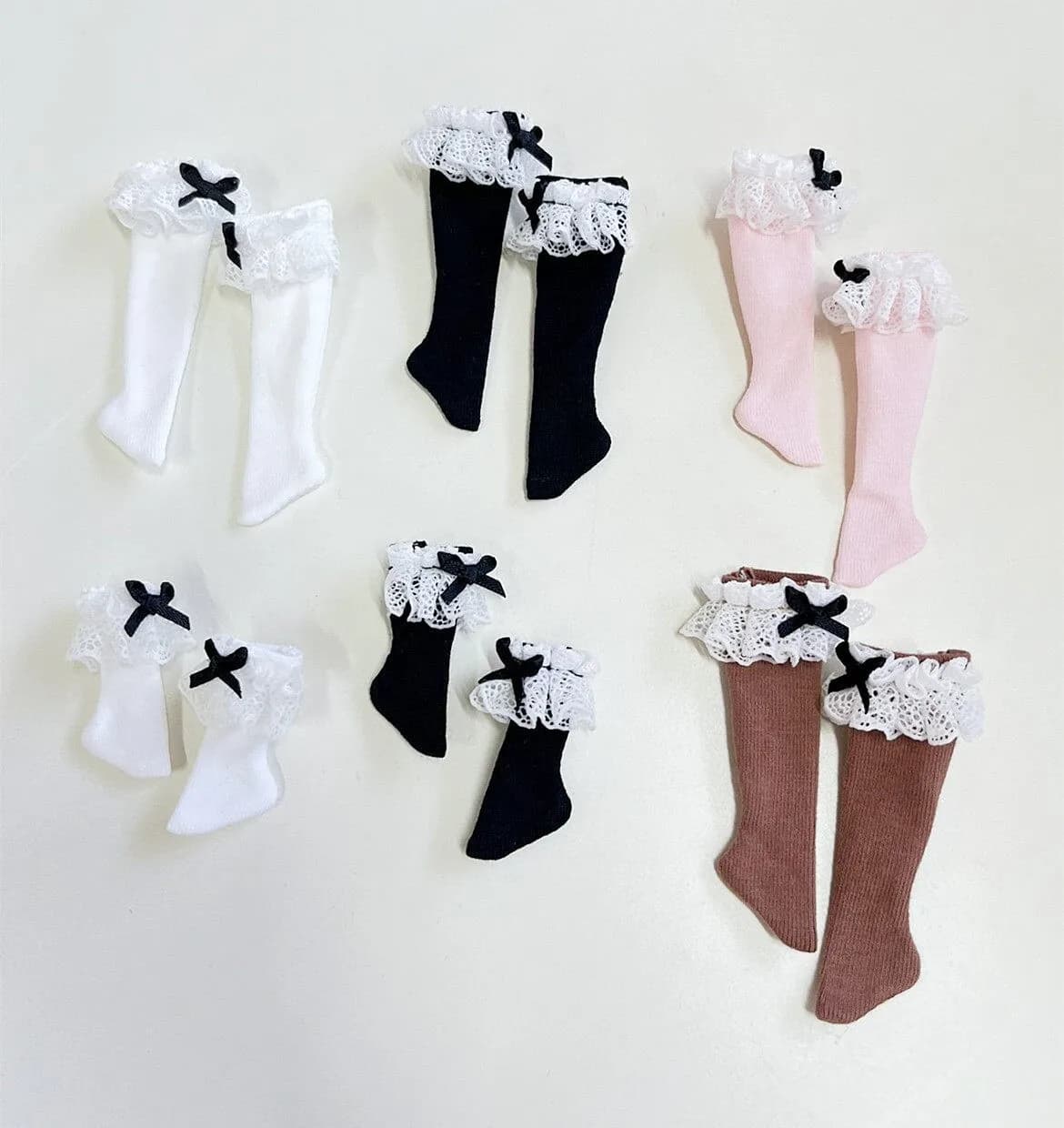 HOUZIWA Blyth Doll Accessories Socks For OB22 OB24 Azone Dolls