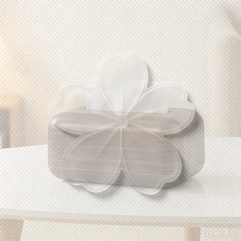 Wooden Pattern Tissue Box Minimalist Style Tissue Box Tabletop Tissue Box Tissue Paper Holder