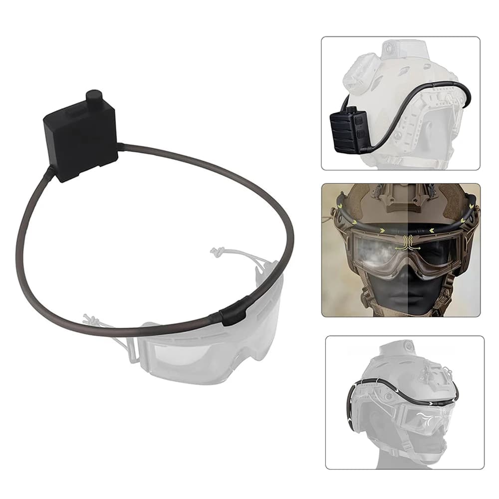 NUOVI Occhiali tattici antiappannamento Defogger Occhiali sportivi Kit di disappannamento per Airsoft Tiro Motocross Occhiali da alpinismo Sci Mas