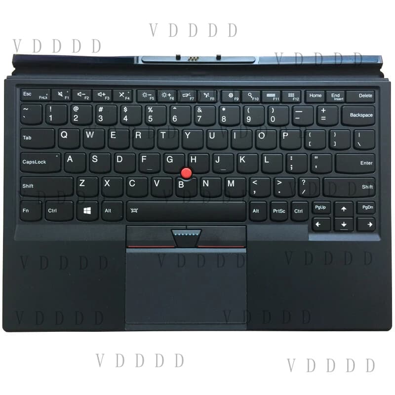 L... Red FOR Lenovo ThinkPad X1 Tablet Thin Keyboard US Backlit 01AW600 TP000820K1