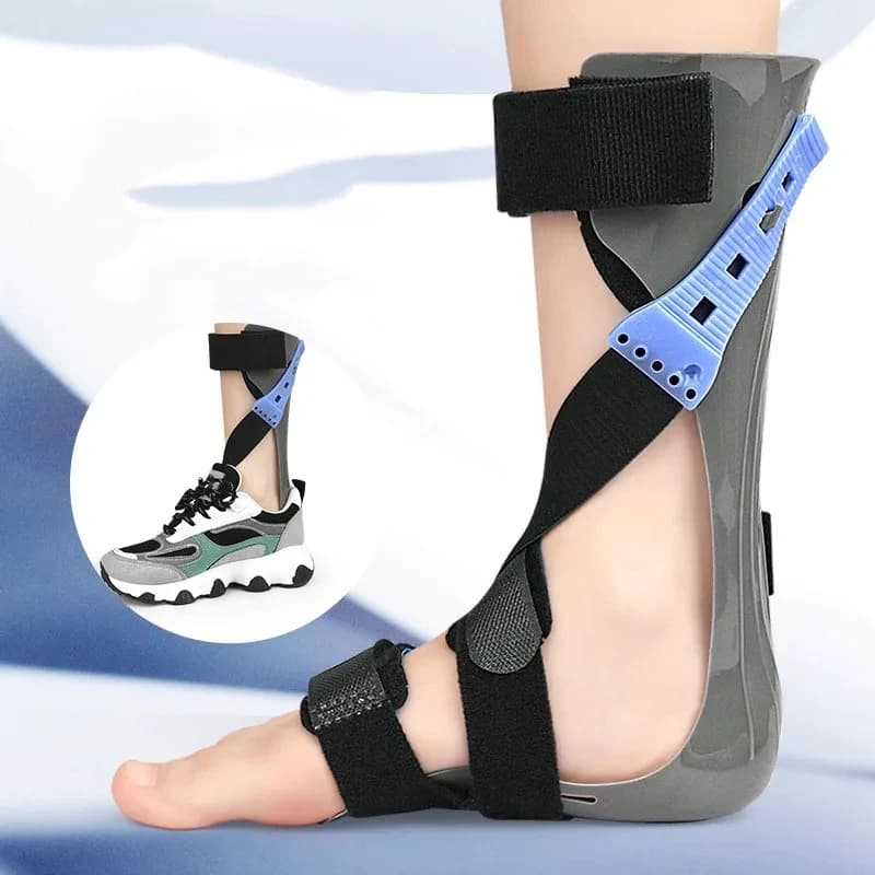 -Ankle Foot Orthosis Medical Afo Walking with Shoes -Adjustable AFO Foot Drop Brace for Stroke Hemiplegia Foot Support