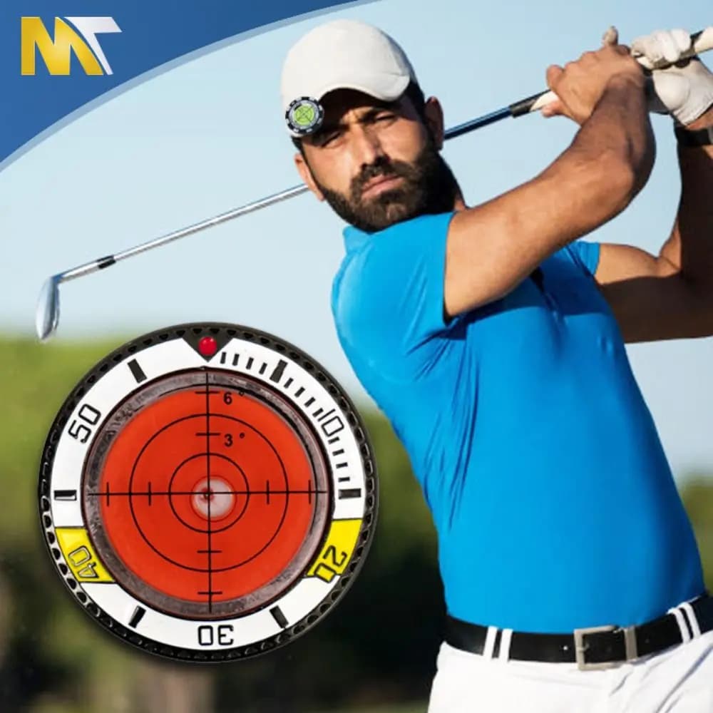 Livella per Golf ad Alta Precisione, Trasparente e Facile da Usare, Strumento di Allenamento per Misurare la Pendenza del Terreno