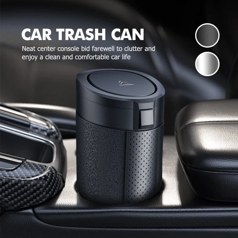 Car Trash Bin Garbage Can Dustbin Waste Rubbish Basket Organizer For Citroen C5 C1 C2 C6 C4L DS3 DS4 DS5 C-Elysee Grand Berlingo