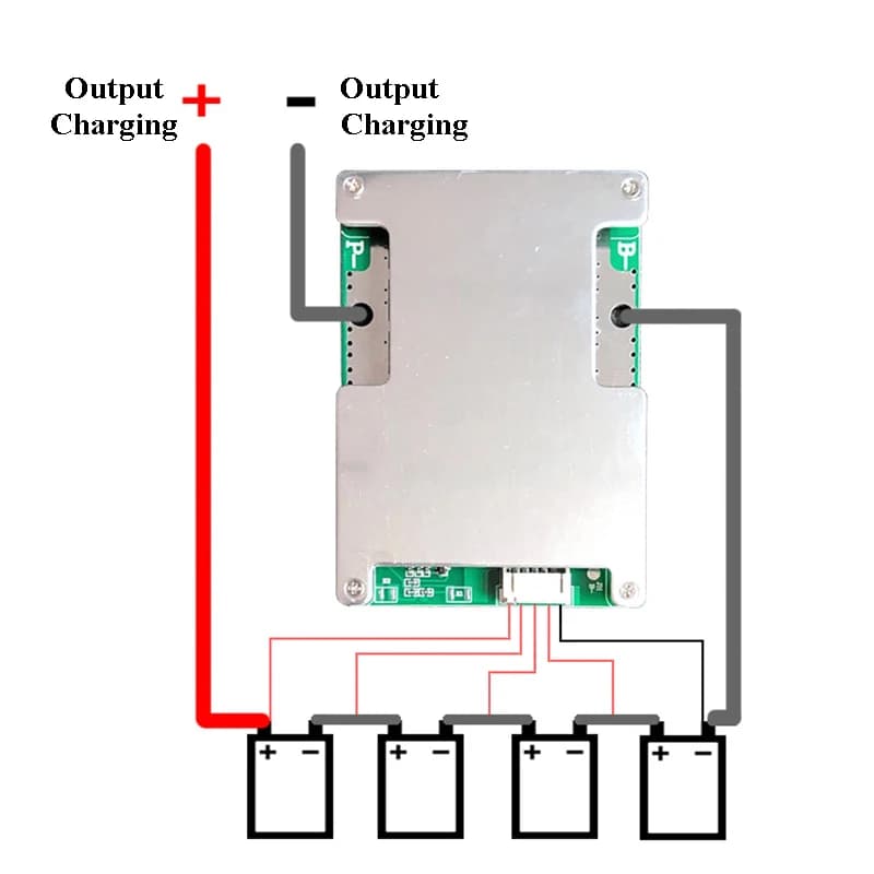4S 12V Max 800A BMS LiFePo4 Litio Ferro Fosfato Bordo di Protezione Della Batteria di Ricarica Bilanciata Per Auto Moto Trapano Elettrico
