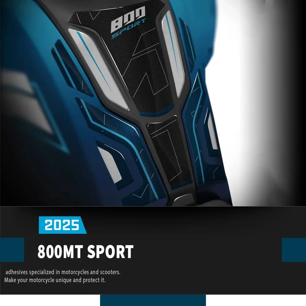 Adesivo Protettivo per Serbatoio CFMoto 800 MT Sport 2025, Adesivi in Resina Epossidica 3D per 800MT Explore