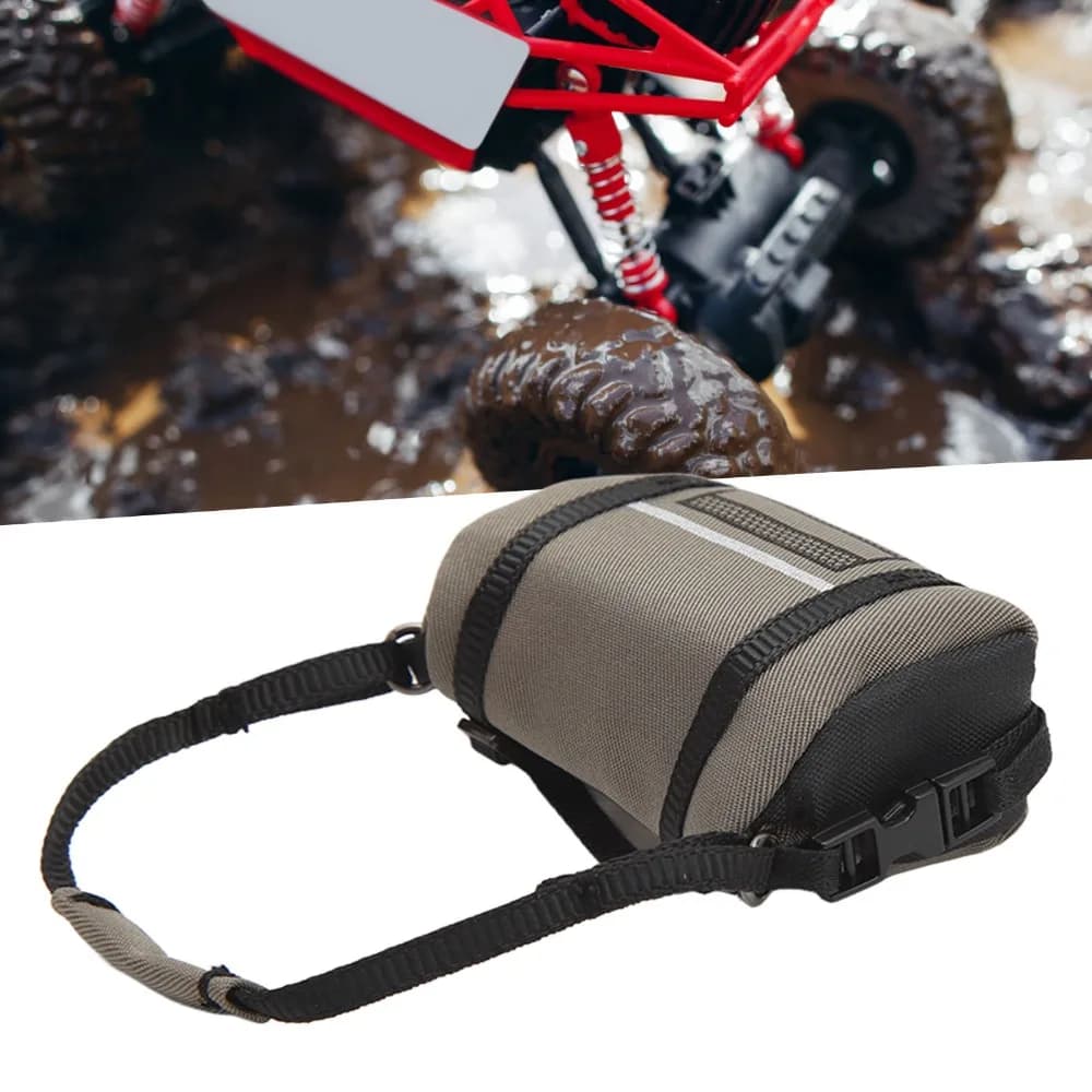 1/18 Scale RC Car Luggage Bag Nylon Decorative Accessory Scale Decoration Bag for Traxxas TRX4M/SCX24 1/18 1/24 RC Crawler Car