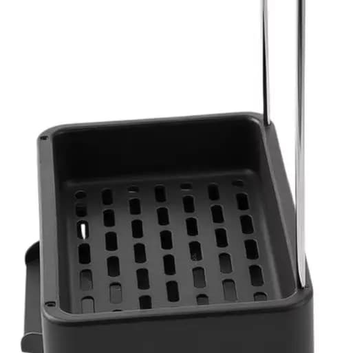 Kitchen Sink Caddy With Drip Tray & Towel Bar, Stainless Steel, Automatic Drainage Sponge Holder Organizer For Countertop