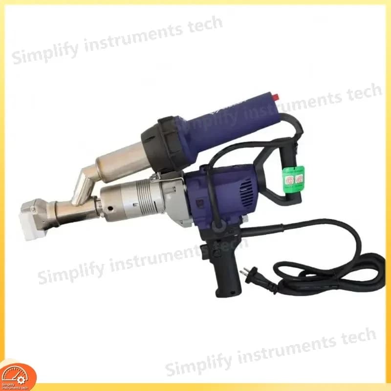 Plastic Welding Gun Hot Air Handheld Extruder Pipe Repair Tool Portable Heat Gun for PVC PE PP HDPE Sheet Membrane Welding