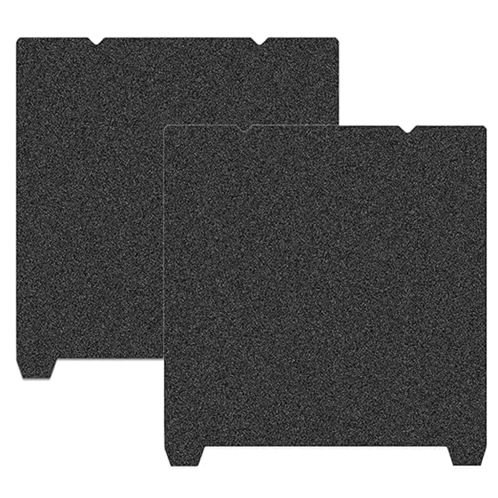 Black PEI sheet structured on both sides 235x235 3D printing bed with steel spring construction plate for Creality K1/K1C/Ender3 V3/Ender5