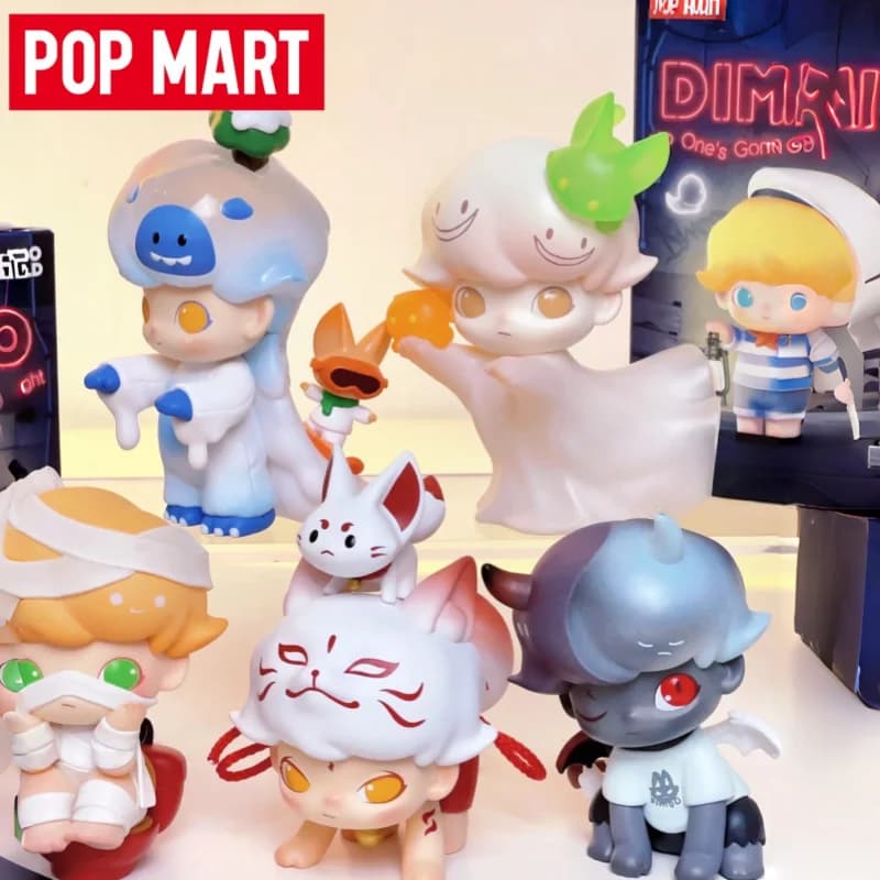 POP MART DIMOO No One's Gonna Sleep Tonight Series Blind Box Toys Guess Bag Mystery Box Action Figure Regali