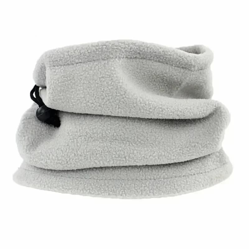 Sciarpa a tubo per collo antivento invernale calda in pile per uomo donna maschera bandana mezza copertura per il viso ciclismo sci sport campeggio escursionismo sciarpa