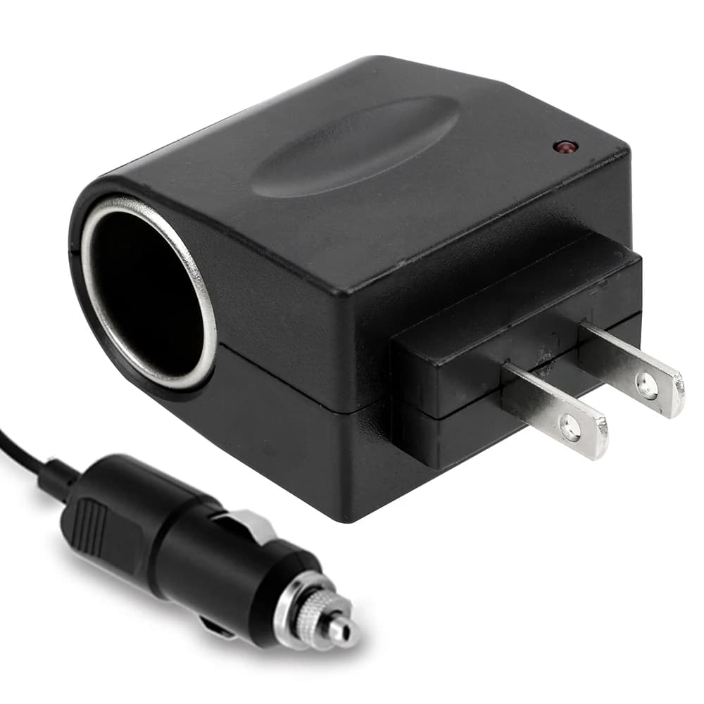 Car Cigarette Lighter Adapter Converter EU US Plug AC 220V To DC 12V Auto Accessories