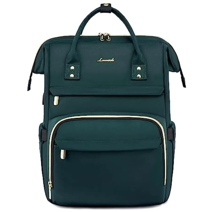 Zaino per Laptop da College, Zaino da Viaggio Impermeabile per Lavoro, Zaino Antifurto da Donna per Insegnanti e Infermiere