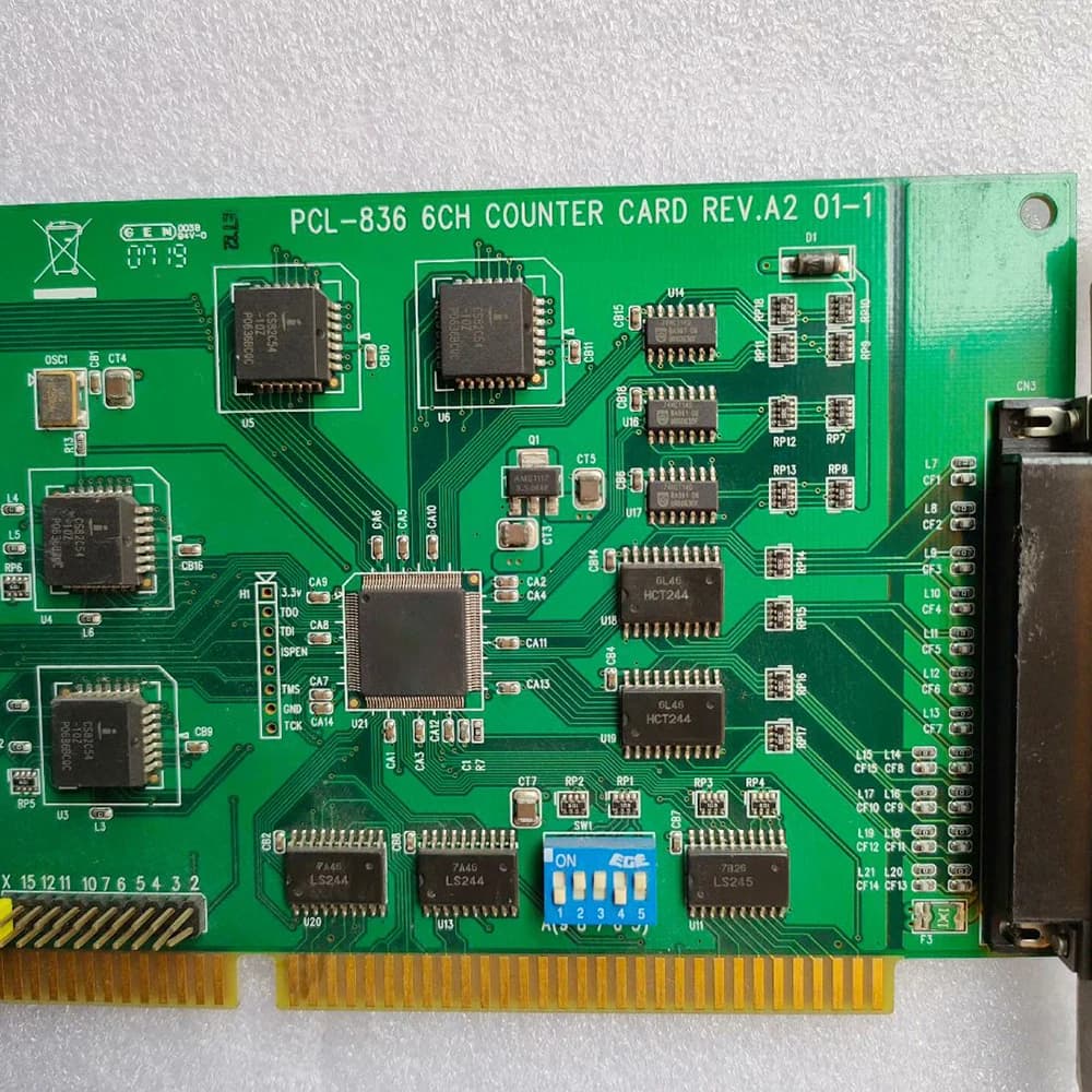 Scheda contatore PCL-836 6CH REV.A2 Scheda acquisizione dati multifunzionale