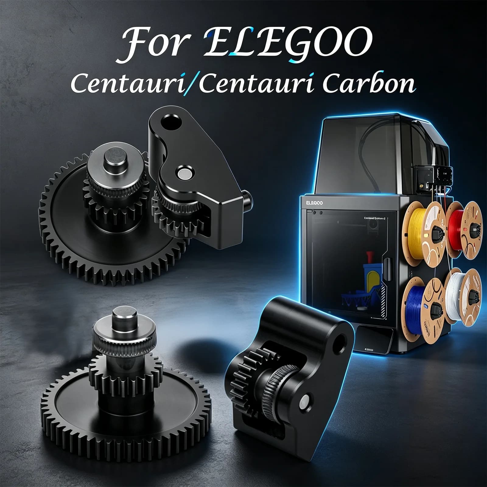 For Centauri Carbon Hardened Steel Gear For Centauri Carbon Extruder High Quality Gears For Elegoo Centauri carbon 2 3d printer