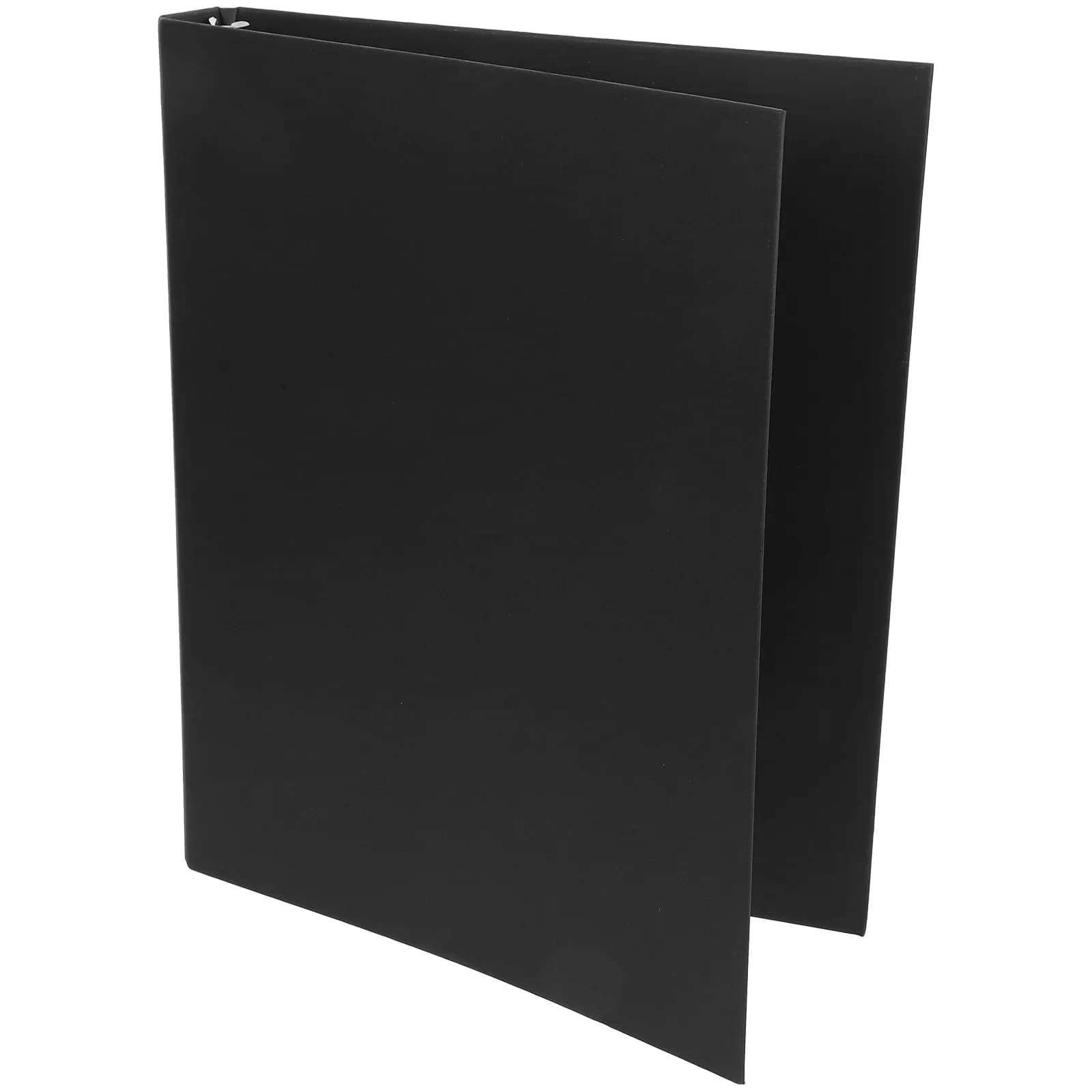 Copertina per raccoglitore ad anelli A4 sottile in materiale kraft, guscio per notebook con robusta rilegatura a 4 anelli, custodia sicura per appunti, manuali, agende e altro.