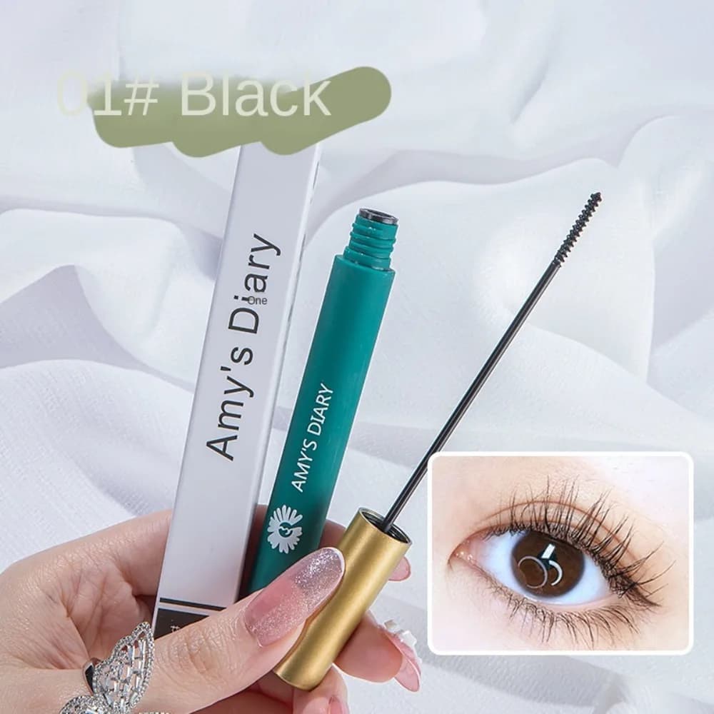 Ultra fine mascara with small head Waterproof Mascara for thin eyelashes Black Mascara Professional makeup Natural