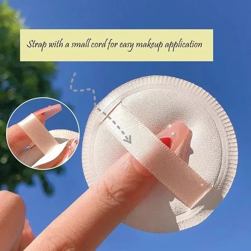 1-10pcs Portable Foundation Powder Puffs Round Square Triangle Shape Beauty Makeup Sponge Blender Travel Women Makeup Tool C657