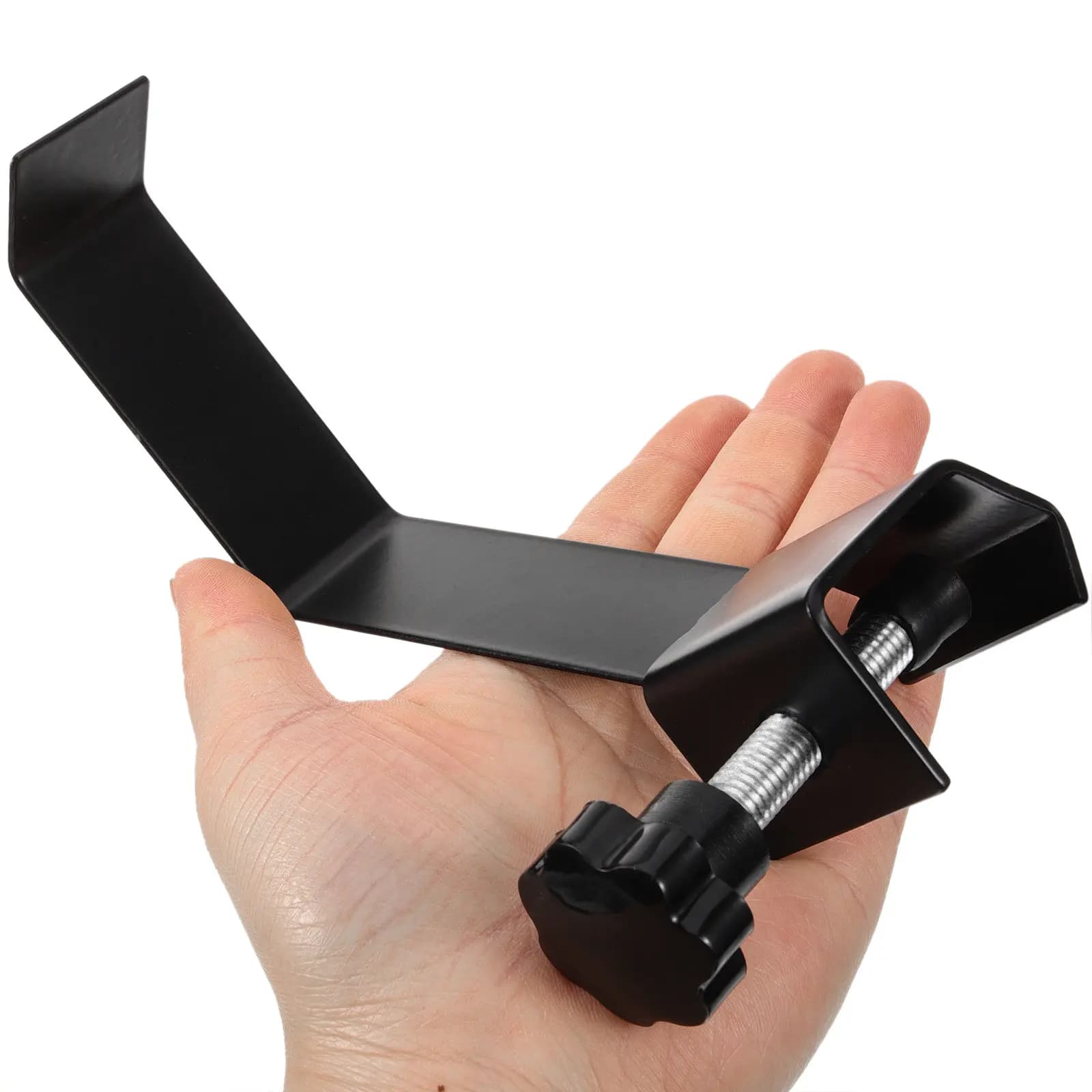Supporto per Cuffie Regolabile in Metallo, Supporto per Cuffie da Chitarra, Gancio Appendi Cuffie, Espositore, Organizzatore Cavi, Porta Cuffie