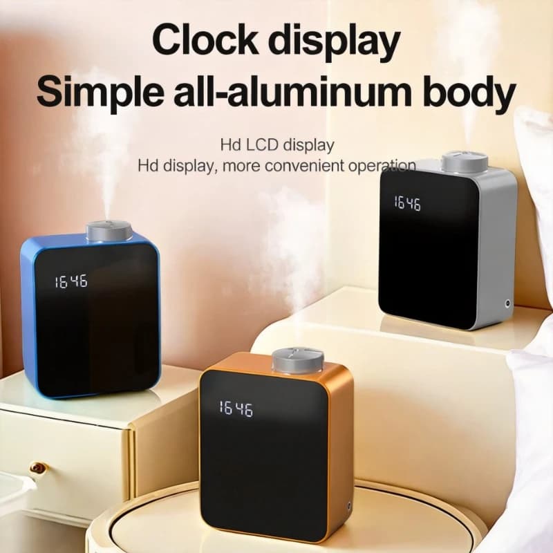 Luxury Scents Machine Aluminium Alloy Fragrance Oil Aroma Diffuser with App Control for Hotels Marketing Lobby Home Office