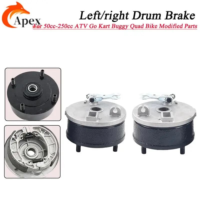 Copertura Pastiglie Freno Anteriore Sinistra/Destra per ATV Elettrico 110CC 125CC, Go Kart, UTV, Buggy, Quad Bike