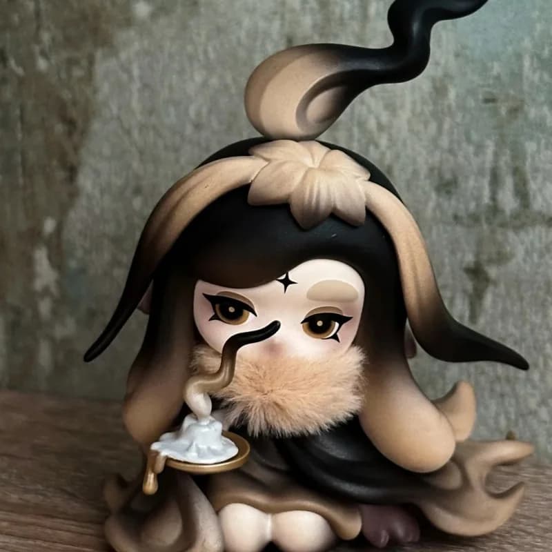 Pop Mart Genuine Chaka Candle Whisper Series Figurines Blind Box Statuetta da Collezione Elegante Ornamento Regalo di Compleanno per Ragazze Art Toy