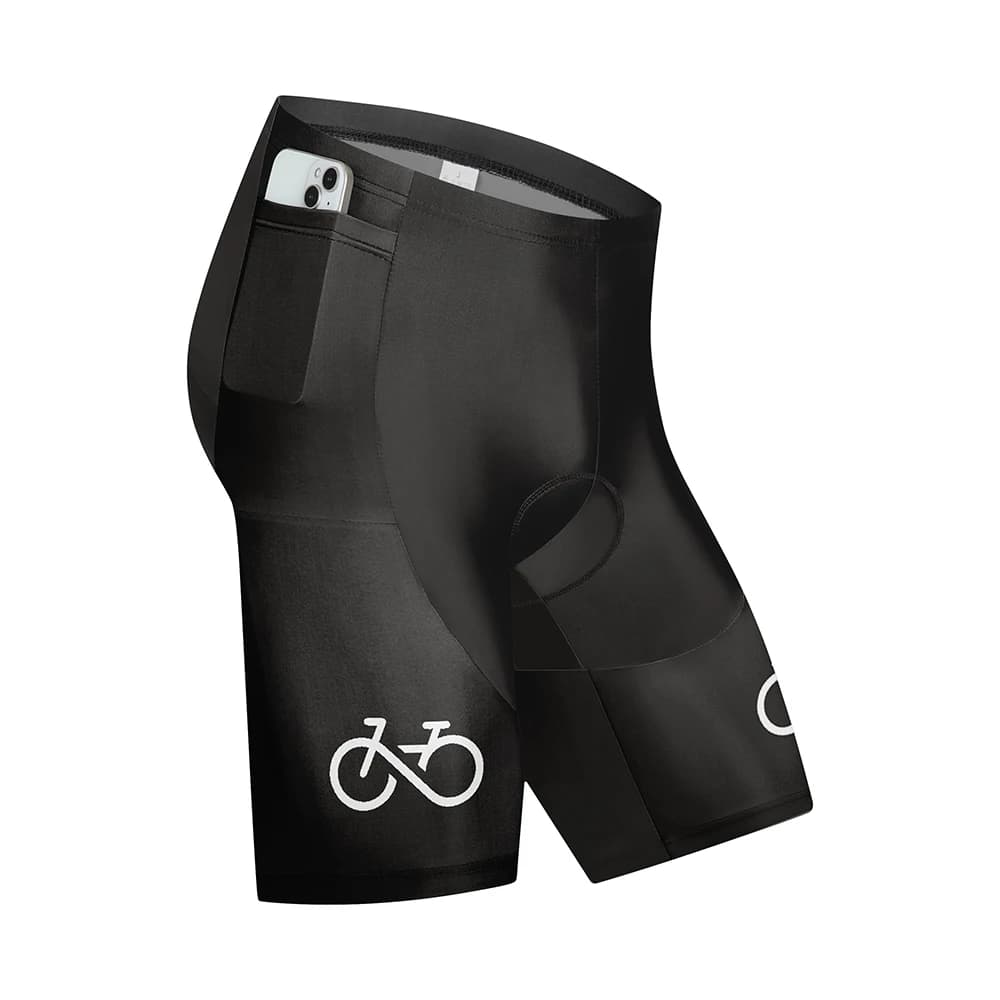 Cycling shorts 2025 Pro Team Pocket Mountain Bike Bicycle pants Ropa padded in 9D gel for men breathable