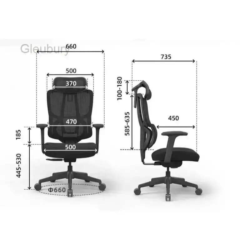 Sedia da Gaming, Poltrona da Ufficio Ergonomica, Sedia Relax per Computer, Poltrona da Ufficio, Sedia da Gamer, Sedia Reclinabile per Scrivania, Sedia da Toeletta