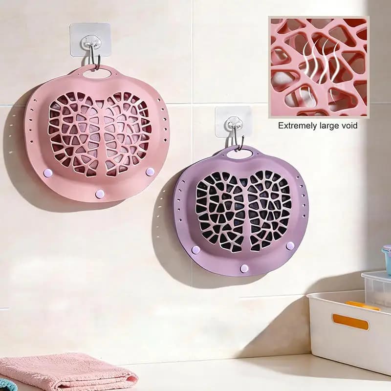 Borsa per lavaggio reggiseno con chiusura a scatto in silicone, per lavatrice, copertura protettiva per biancheria intima, antideformazione, per uso domestico
