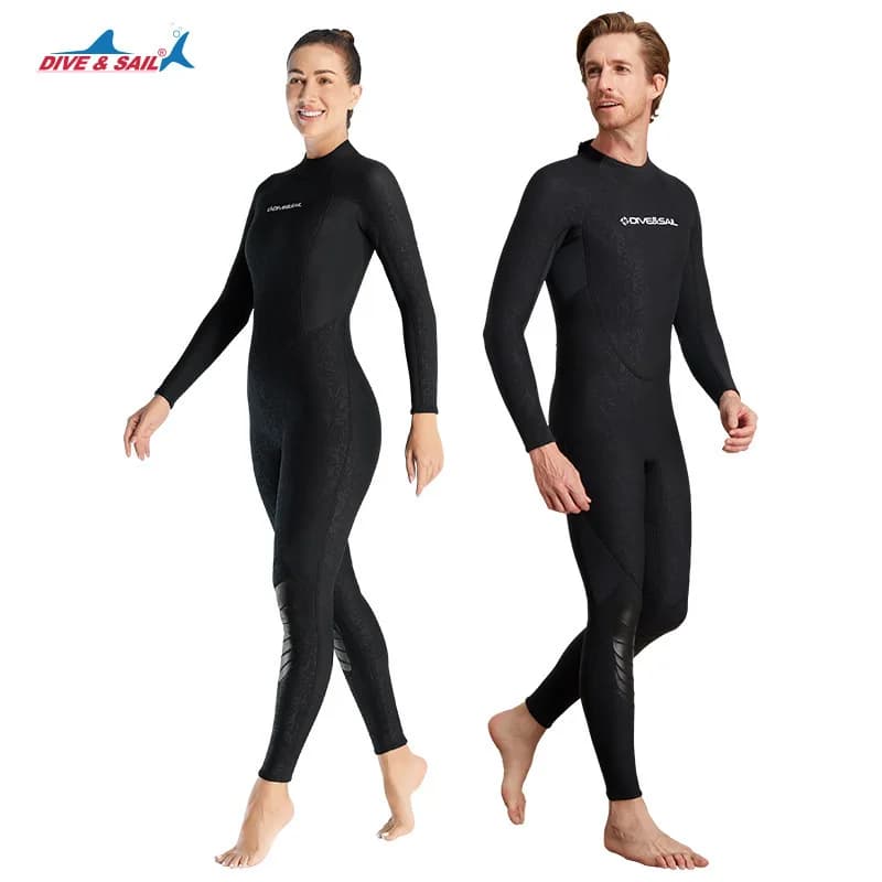 1.5 mm dive mute, surfsuit for long sleeved single-piece snorkeling, winter swimsuit