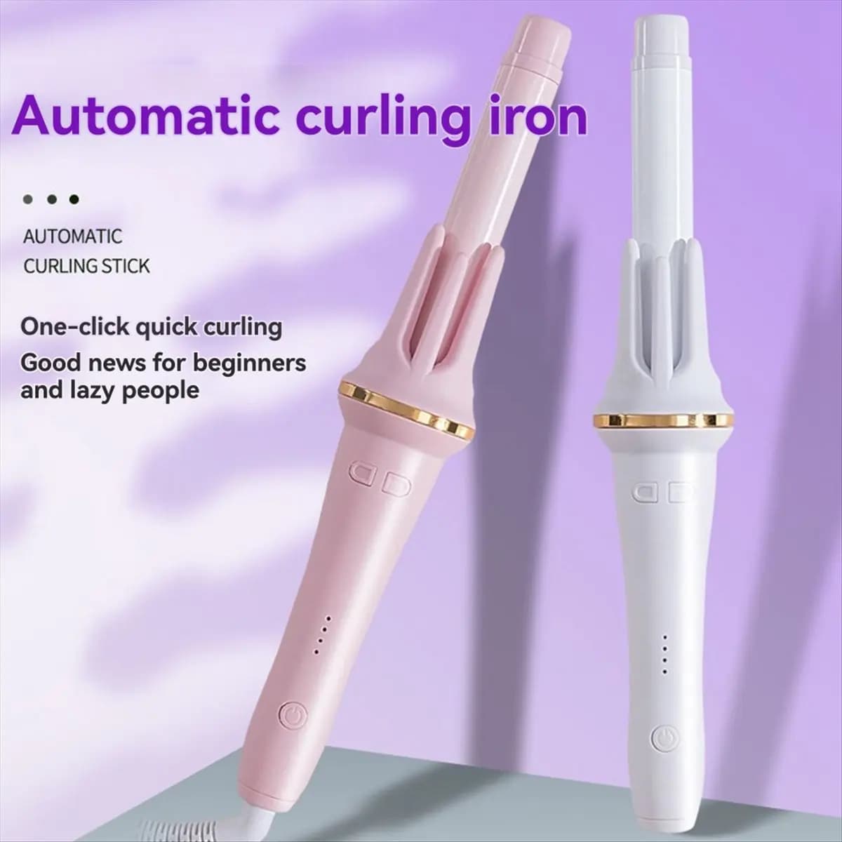 A38F Hair Automatic Bigodino 28mm Styling Iron Large Wave Hairstyles Anione Quick Heating Styling Professional Hair Dryer Styling Waister (EU), A