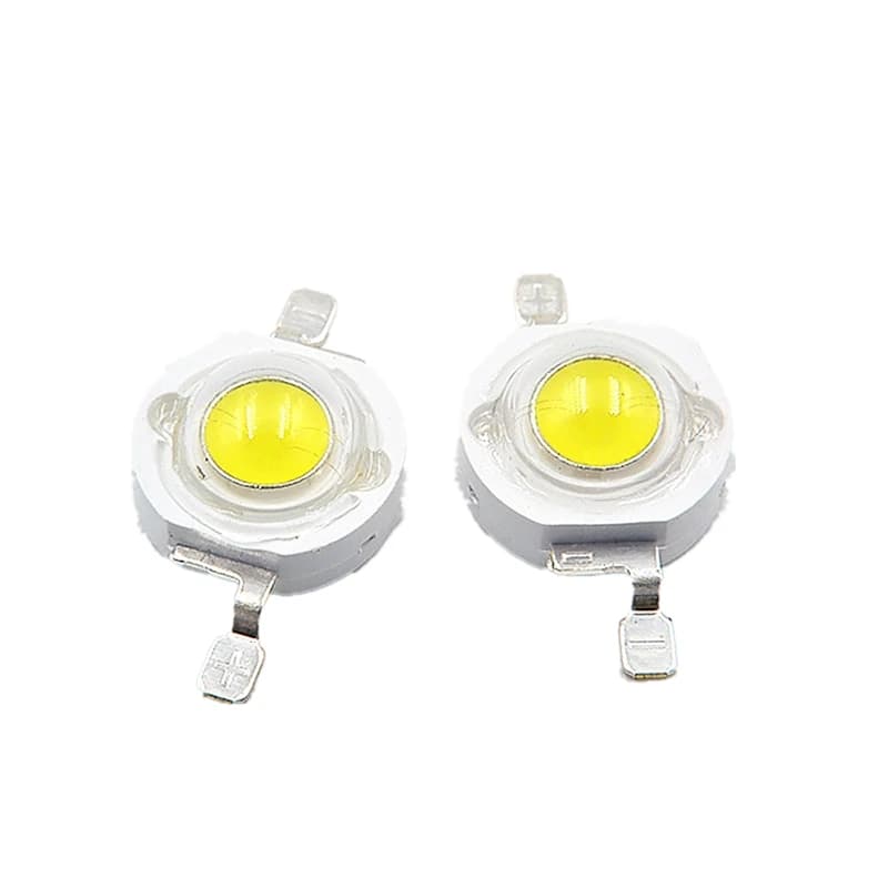 10PCS LED 1W 100-120LM Lampadina LED IC SMD Lampada Luce diurna Bianco Bianco caldo Ad alta potenza Rosso Verde Blu illuminazione Lampada a LED perlina