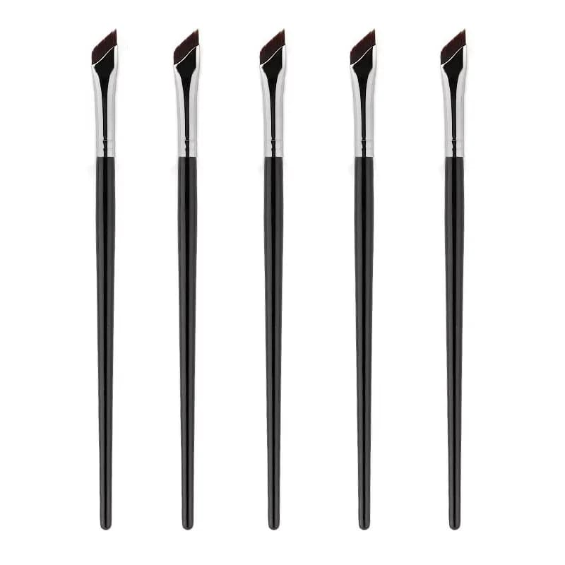 Pennelli per Sopracciglia 1/2 Pezzi, Pennello Eyeliner a Lama, Strumenti per Sopracciglia, Strumento Portatile per Mappatura Sopracciglia, Pennello per Laminazione Sopracciglia