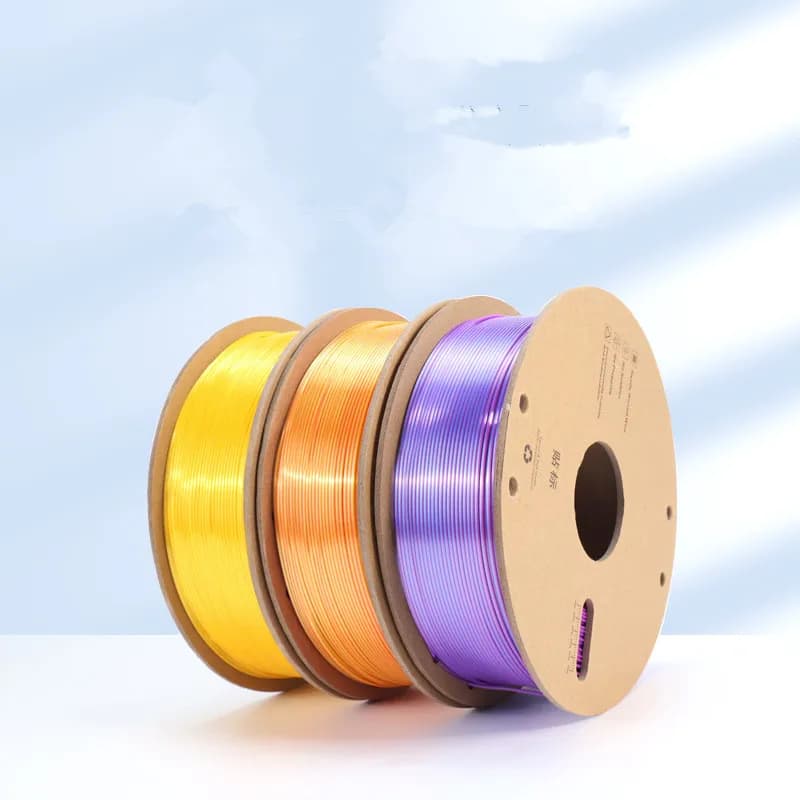 3D Printing Filament in Three Colors PLA Silk 1.75MM/1KG