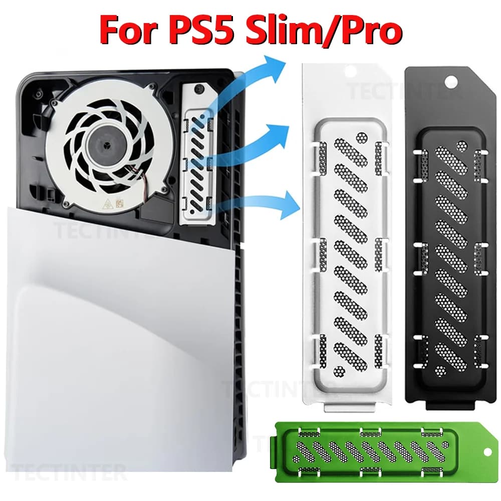 Copertura antipolvere per dissipatore di calore SSD per PS5 Slim/Pro ConsoleM.2 Slot di estensione SSD HeatCase in alluminio per accessori Playstation 5
