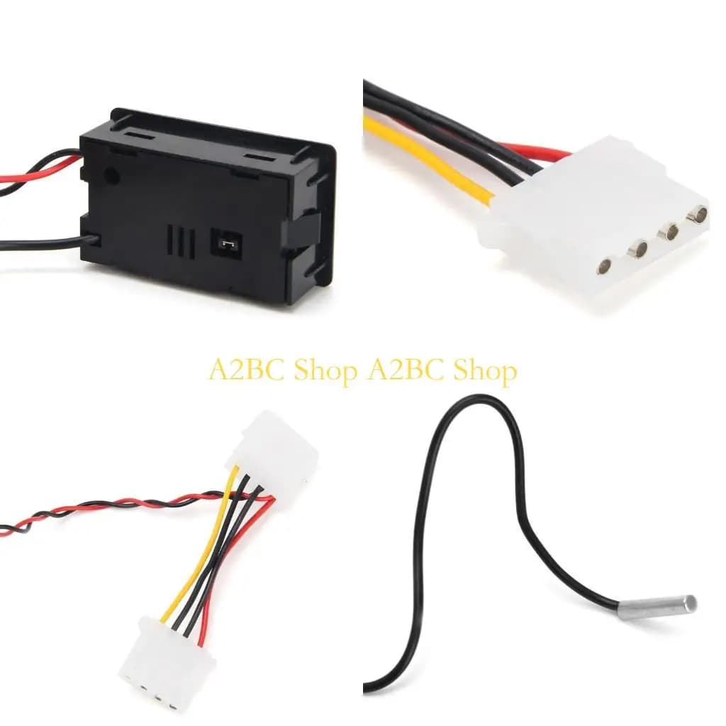 A2bc Digital LCD Digital Termometro Conterimetro METTER MOOLX Monte MOP PC C/F