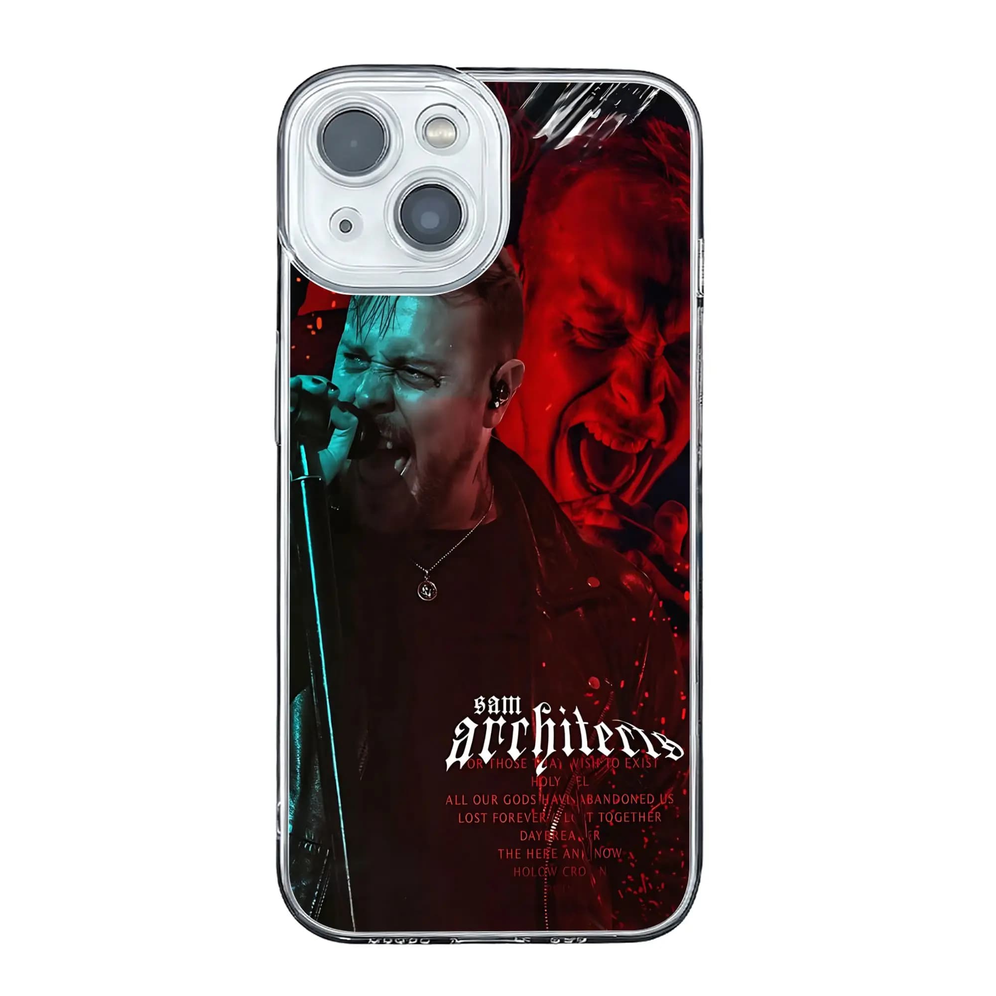 Cover anti-collisione Metalcore Architects per iPhone 17 16 15 14 13 12 11 Pro Max