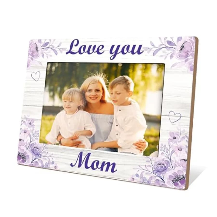 Mommy And Me Frame 5x7 Picture Frame, Mothers Day Picture Frames, Gifts for Mom from Daughter for Mothers Day, Photo Frames for