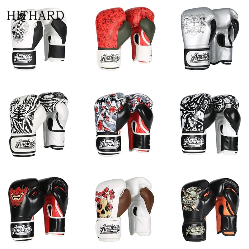 Premium Boxing Gloves for Muay Thai and MMA, 16 OZ 14 OZ, Training & Sparring Equipment, Cartoon Gloves