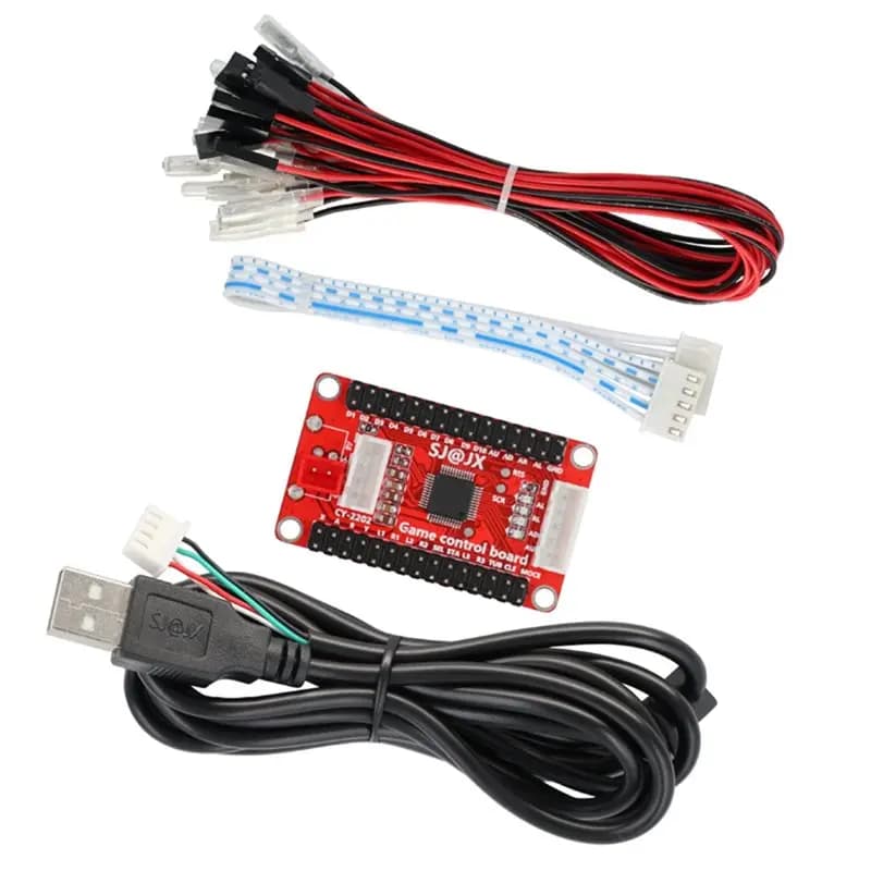 Free Late USB A55T Encoder for arcade controllers, PC, PS3, Switch, Raspberry Pi, joystick, Hitbox 2.8mm buttons
