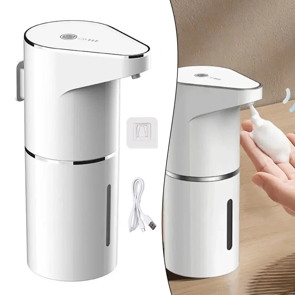 Per le scuole Per strutture pubbliche Dispenser automatico di schiuma di sapone con rilevamento a infrarossi Dispenser di schiuma regolabile 116x75x196mm