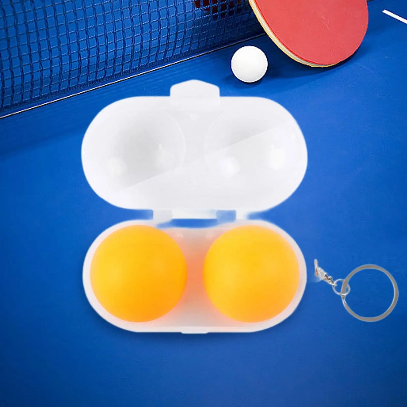Contenitore porta palline Pratico contenitore per palline da ping pong Contenitore per palline da ping pong Contenitore per trasporto palline da ping pong per donna uomo